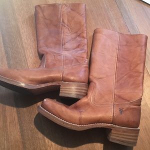 Frye mid-calf boot
